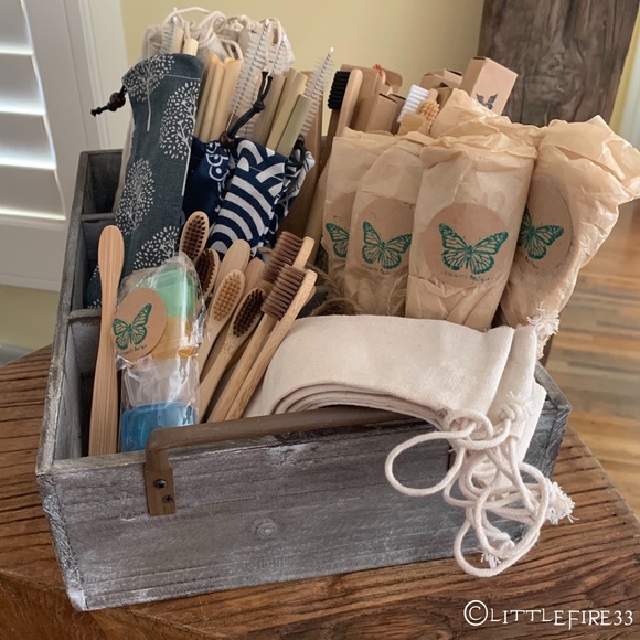 🎉HP🎉ORGANIC REUSABLE BAMBOO UTENSIL+STRAW SET🌱 - Picture 6 of 6